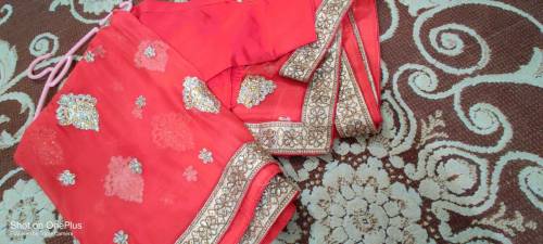 fancy wedding wear dress beautiful detailing