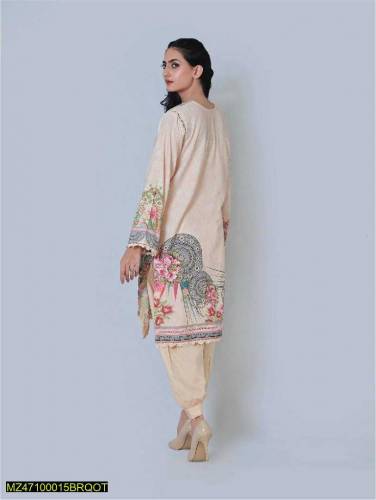 bareeq Lawn•  Shirt: Full Printed