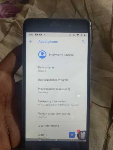 Nokia 6. 3/32gb 4G LTE network urgent sell 