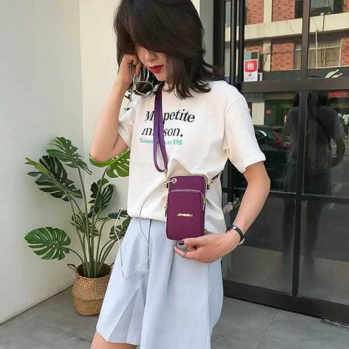 women fashion mobile phone crossbody shoulder bag small pouch wallet