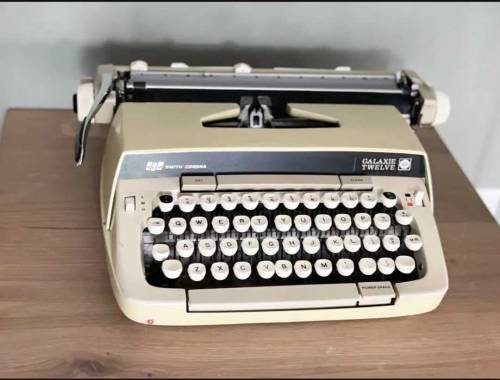 New Smith Corona Galaxie 12 Typewriter 