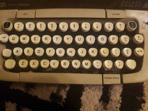 New Smith Corona Galaxie 12 Typewriter 