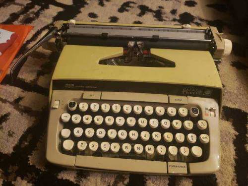 New Smith Corona Galaxie 12 Typewriter 
