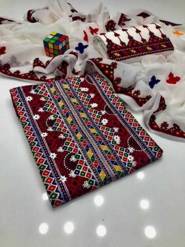 Cotton Embroided 3 Pc 