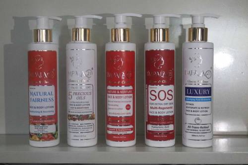 fragrance & moisturising lotions