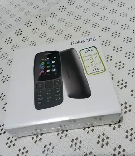 Nokia 106 Made in Vetinam Imported Dual Sim Box Pack