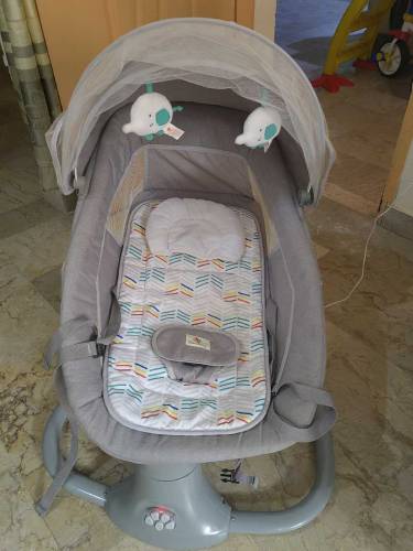Mastela 3-In-1 Deluxe Multi-Functional Bassinet Grey