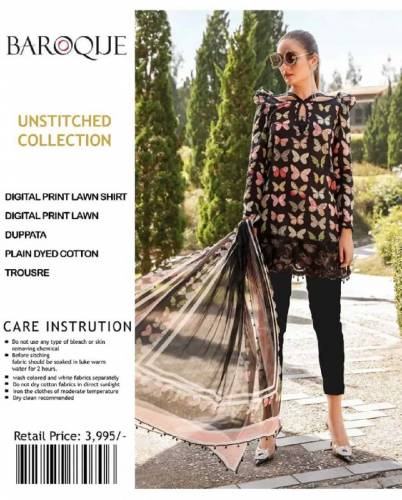 *MOST DEMANDING VOLUME**BARQUE**LAWN collection 2024**SHIRT FULL DIGIT