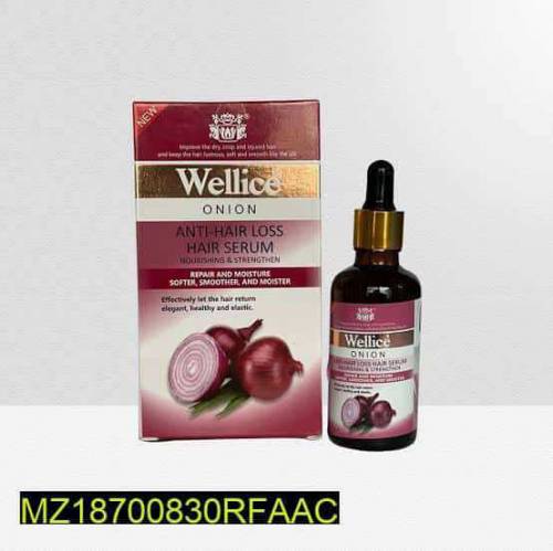 Anti-hair loss onion shampoo, serum & oil bundle (pack of 3)