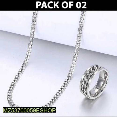stainless steel chain with ring 