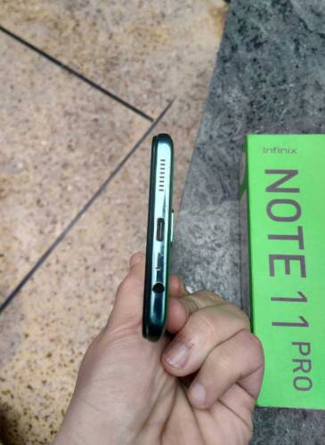 Infinix Note 11 pro (original box and charger)