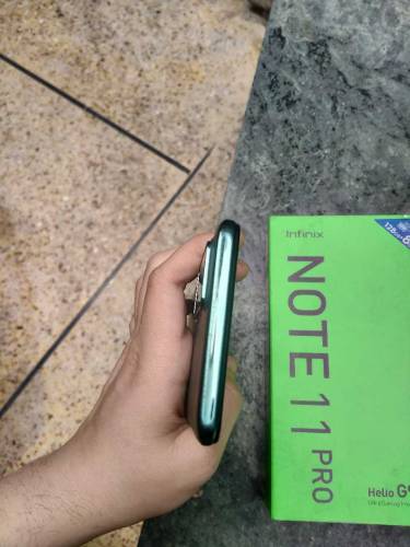 Infinix Note 11 pro (original box and charger)