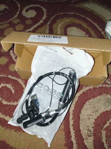 Wireless Bluetooth Neckband,Red And Black