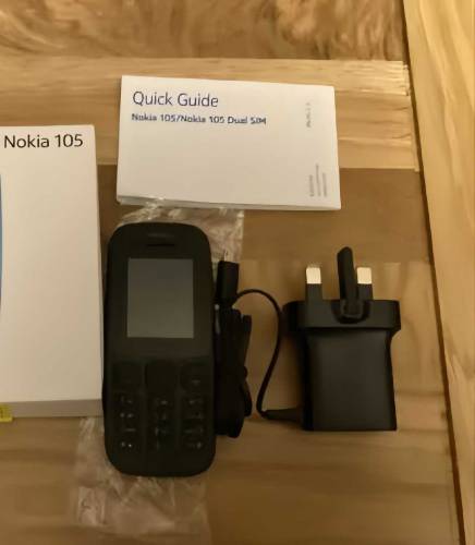 Nokia 105 Dual SIM - PTA Approved, Color Display, Dubai Import