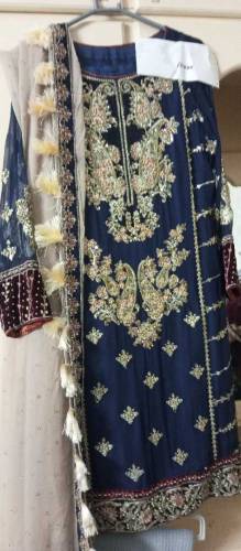 3 piece suit embroidery wla 