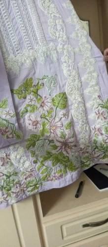 cotton loan  3 pice suit back front karhi  dupta design wla 