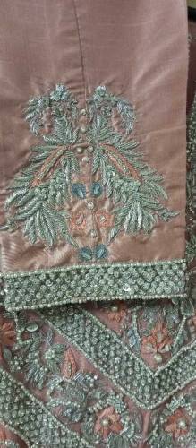 embroidery suit 3 pice tarozer embroidery wla 