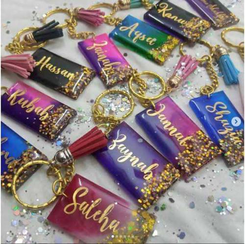 resin keychain