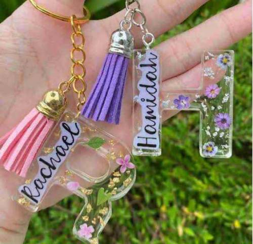resin keychain