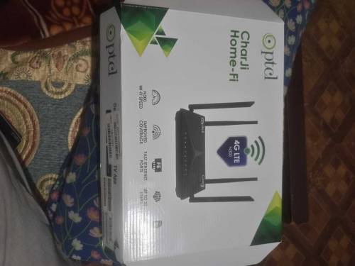 Ptcl Charji Home fi 4G LTE Speed Brand New 