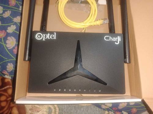 Ptcl Charji Home fi 4G LTE Speed Brand New 