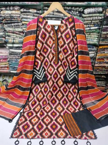 New Arrival Lawn 2024 Original Fabric 