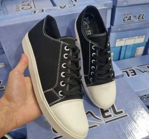 unisex canva shoes - sabratha (12020) black 