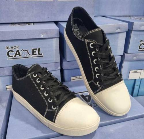 unisex canva shoes - sabratha (12020) black 