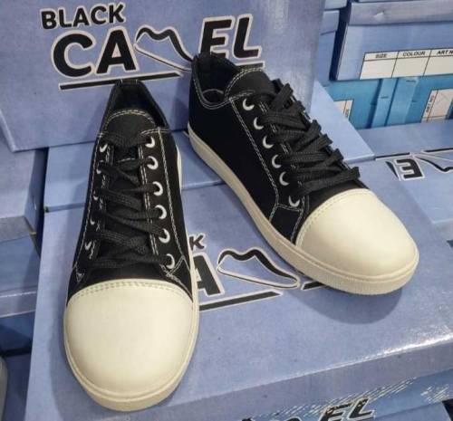 unisex canva shoes - sabratha (12020) black 