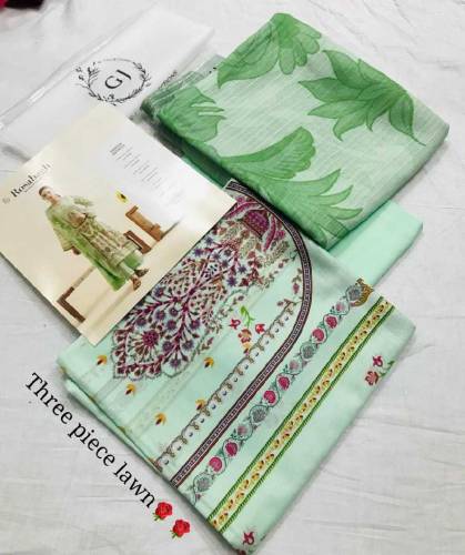 Rosabagh by gull g Brand 💯Three piece collectionPrinted shirt Printed 