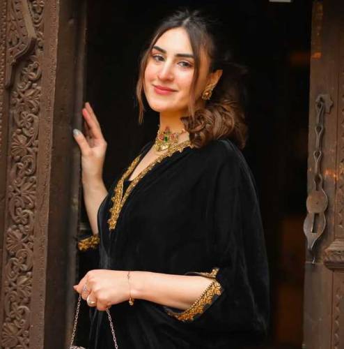 Black kaftan