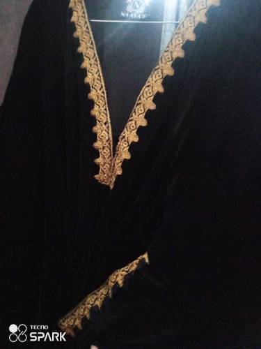 Black kaftan