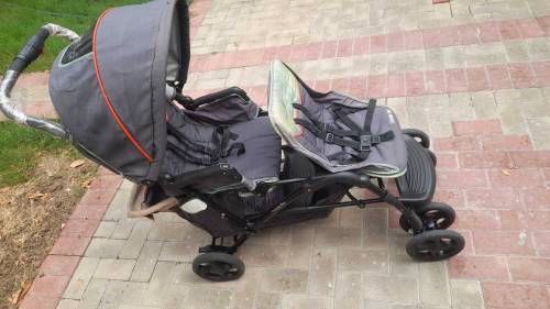 Graco twin baby stroller 