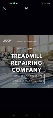 Treadmill repairing/Treadmill service
