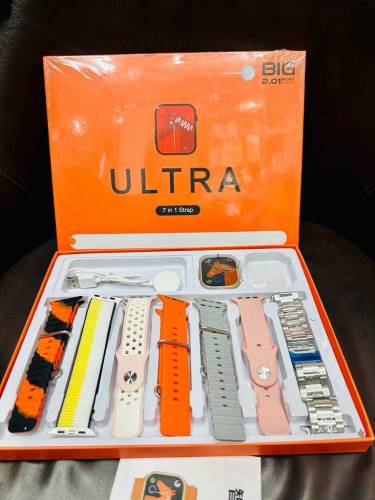 Smart watch ultra with 7 strips