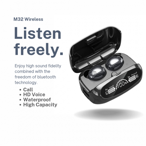 M32 Wireless Headset Available For Sale In Wholesale Prices.