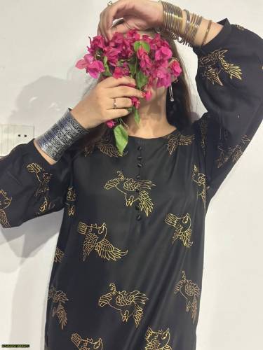 2 pcs women stitched linen suit