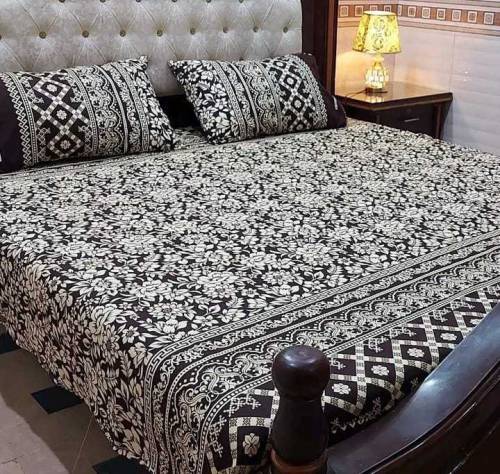 3Pcs 3D Crystal Cotton Bedsheets