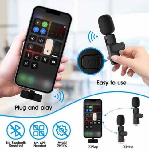 Wireless Microphoneapkina2 in 1 Dual Microphone