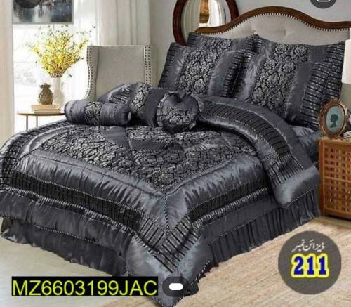 •  Fabric: Jacquard•  Product Type: Razai Set•  Size: Double Bed•  Pac