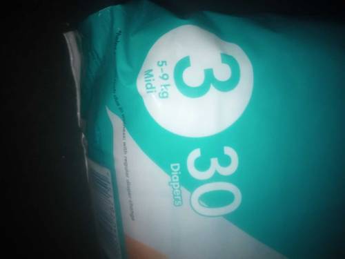 Pampers diaper size 3 