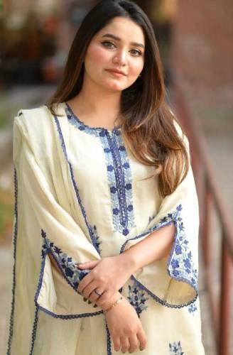 Khaddi Multi Color 2PC Shirt And Trouser