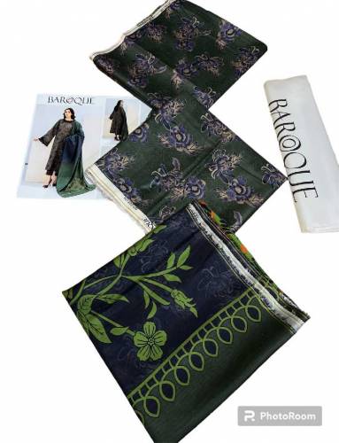 3 Pcs suit Summer Collection 2024 