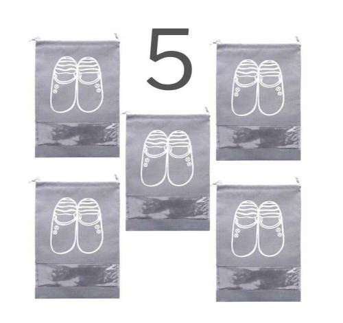 Travel shoes storage bag (pack of 5) with Delivery!
