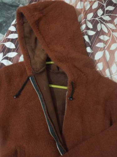 Flees imported warm good quality hood jacket 