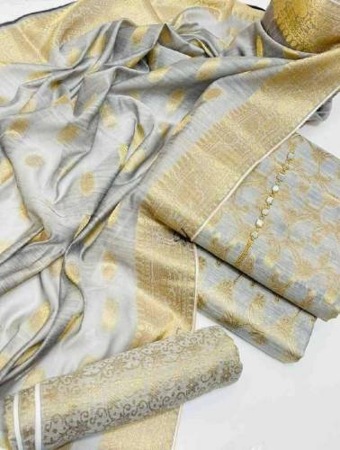 3 pcs Ladies Bnarsi Jayquard Suits