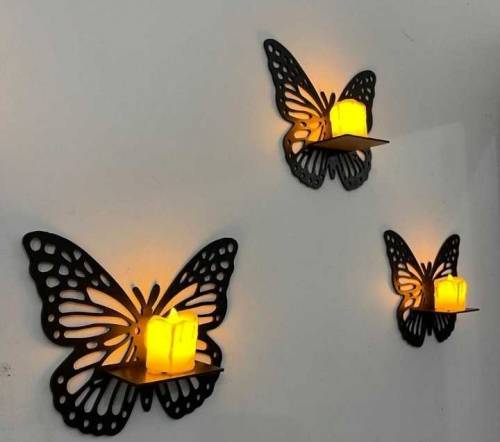 wall hanging butterfly frames 3 pieces