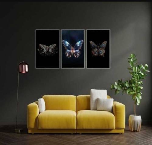 Wooden wall hanging frame (3)