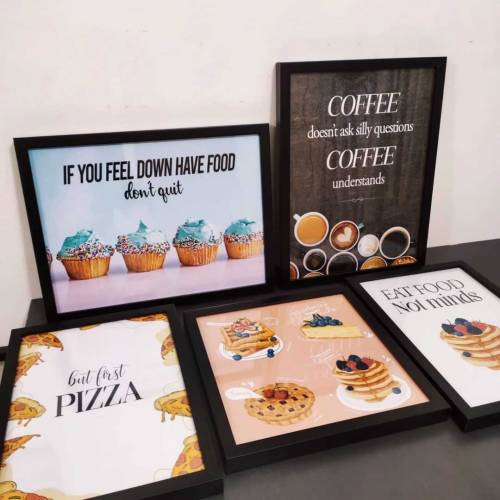 Photo Frames Set for Bakery