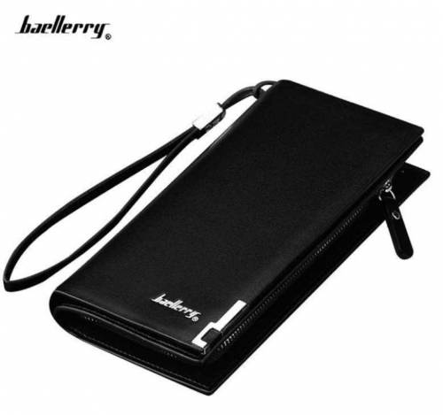 Men ,s Leather pal Bi fold Long Wallet 